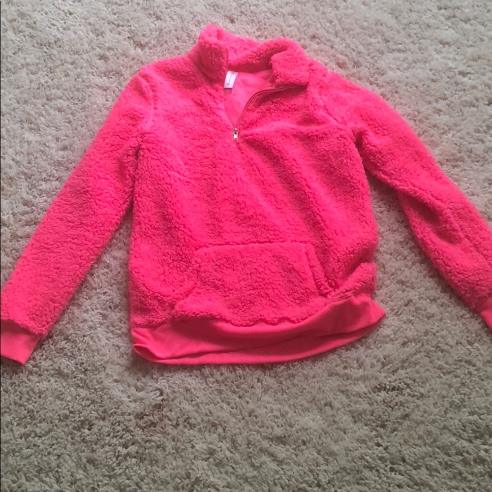 New M NOBO neon pink sweater.